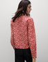 Marks & Spencer "Pure Cotton Printed Tie Front Top"